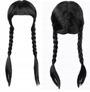 Dětský kostým Wednesday classic s parukou