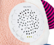 Plyšový usínáček liška s projektorem Milly Mally