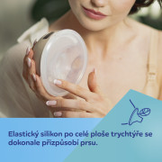Dvojitá elektrická odsávačka mateřského mléka do podprsenky SmartSense Canpol babies 