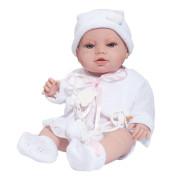 Luxusní dětská panenka - miminko Berbesa Terezka 43 cm