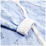 Kabátek podšitý Outlast® Modrá pes/pruh bílošedý melír