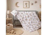 2dílné povlečení do postýlky Afrika 100 x 135 cm béžová Scarlett