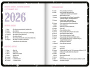 Studentský diář Kuromi (září 2026 – prosinec 2027) Notique