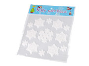 Vánoční samolepicí gelové vločky