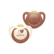 Latexové šidítko For Nature Nuk 2 ks  0-6 m