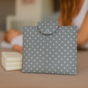 Plenkovník Babyservice Šedý - puntíky