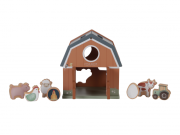 Domek s vkládacími tvary dřevěný Farma Little Dutch