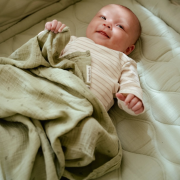 Plena zavinovací 120 x 120 cm Pure s potiskem Little Dutch