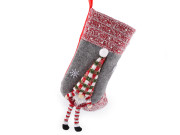 Mikulášská/vánoční punčocha 24x44 cm 