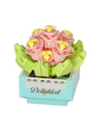 Stavebnice mini Sukulent v květináči mix druhů Koco