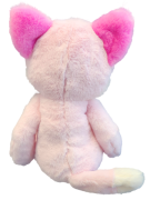 Liška růžová plyšová 41 cm