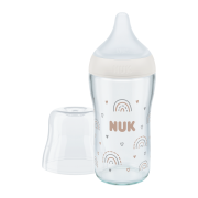 Láhev Perfect Match sklo s kontrolou teploty 230 ml Nuk