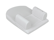 Polohovací podložka z paměťové pěny klínová Airknit KikkaBoo