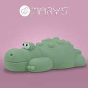 LED silikonová noční lampička Pop It Rgb se zvukem - krokodýl Mary's 