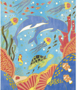 Atelier Sada maxi Malování vodovými barvami Zvířátka Janod