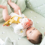 2-dílný bavlněný set do postýlky 0 m+ bonjourbébé