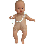 Realistická panenka Joel & Joelle miminko se zvuky a měkkým látkovým tělem Llorens