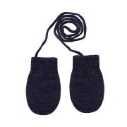 Pletené rukavičky se šňůrkou 9 - 12 měsíců