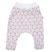 3-dílná bavlněná kojenecká souprava New Baby Kiddy Bílo-růžová