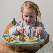 Playful Wood dřevěný hudební stoleček 3 ks