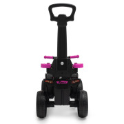 Dětské odrážedlo Baby Mix Mega Prime EVA s vodící tyčí 