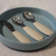 Sada příborů s nerezové oceli Take&Match 12 m+ Petite & Mars