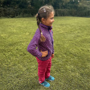 Dívčí mikina propínací fleezová, Pidilidi, holka