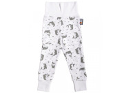 Protiskluzové kalhoty pro děti na lezení šedý delfín