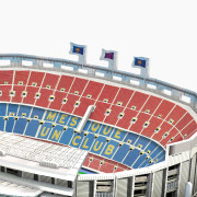 3D puzzle: Camp Nou (FC Barcelona) 24 dílků