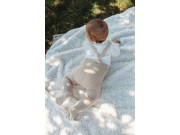 Dětské punčocháče s kšandami Fribble Mama's Feet béžové 0-2 m