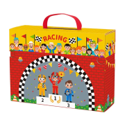 Závodní dráha v kufříku 34 ks