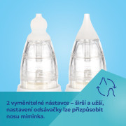 Náhradní díly pro elektrickou nosní odsávačku Easy&Natural Canpol babies