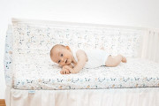 Bavlněné prostěradlo s gumou Print 60 x 120 cm Babymatex