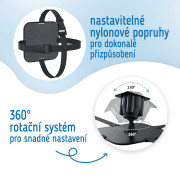 Zpětné zrcátko na dítě na zadní opěrku Sipo