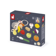 Dřevěná zelenina a ovoce v síťce Janod Shiny Grandma