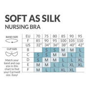 Mateřská a kojící podprsenka Soft as Silk - Béžová