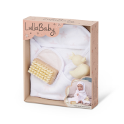 Osuška pro panenku s doplňky LullaBaby
