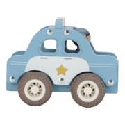 Policejní auto dřevěné Little Dutch