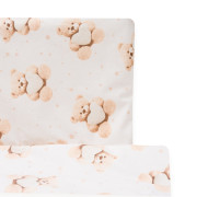 2-dílné ložní povlečení Love Teddy Bear 90/120 cm beige New Baby 