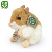 Plyšový křeček 13 cm ECO-FRIENDLY Rappa