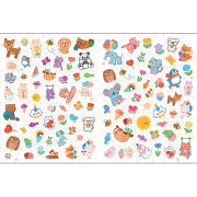 Omalovánky a 100 tetování Roztomilá zvířátka 