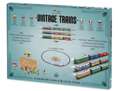 Osobní vlak se světly se stanicí Pequetren 