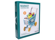 Nákupní vozík s potravinami 40 x 24,5 x 44 cm