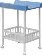 Přebalovací pult Scarlett Pája Galaxy modrý