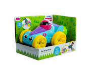 Závodní autíčko modré s vystřelovacími míčky Toomies