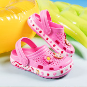 Dětské nazouváky clogsy Lindo SpongeBob Sv. Růžové Coqui