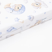 Dětská pěnová matrace New Baby Standard 120 x 60 x 6 cm koala modrá