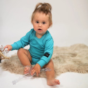 Rostoucí body žebrované Turquoise - tyrkysová Esito