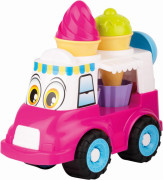 Veselý zmrzlinářský vůz růžový Androni