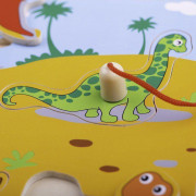 Dřevěné chytání dinosaurů Bigjigs Toys